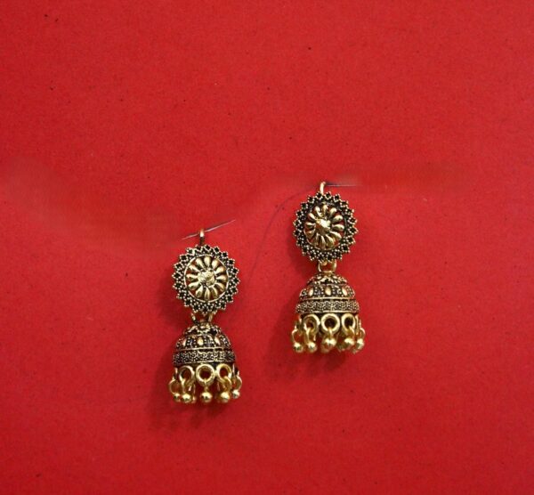 Small Golden Jhumki