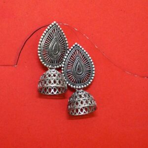 Silver Jhumki