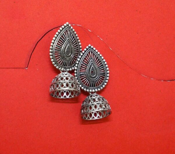 Silver Jhumki
