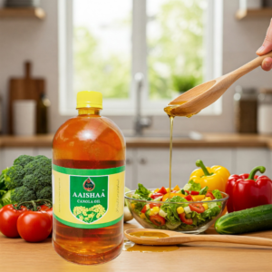 Aaishaa Cold Pressed Organic Canola Oil 850ml