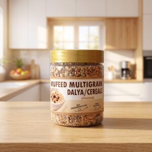 Mufeed Multigrain Dalya Jar with Roasted Cereals