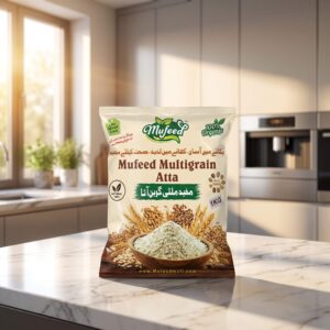 Mufeed Multigrain Diet Atta 3KG Packet