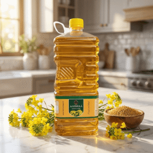 Aaishaa Organic Canola Oil 3 Litre front packaging showcasing premium cold pressed quality